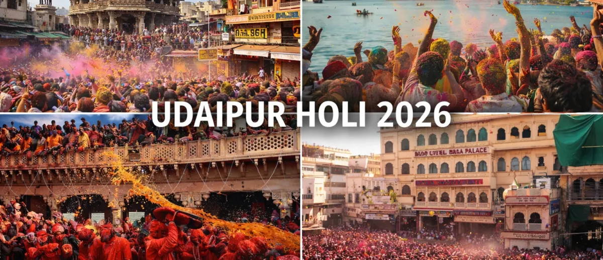 28 Feb – 4 March Holiday Bonanza Sparks Holi Tourism Boom in Udaipur with Four Day Mega Weekend Rush