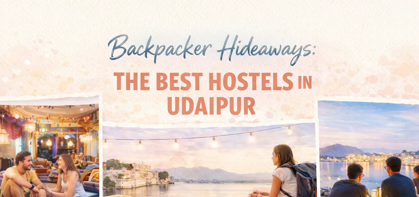 Affordable Stays with a View-The Best Hostels in Udaipur