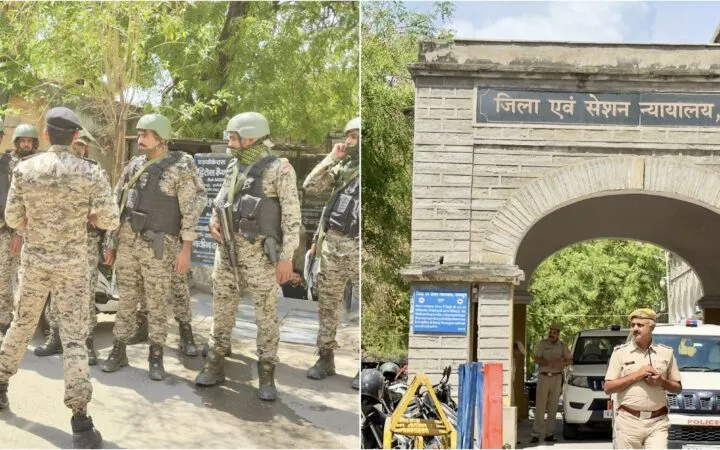 उदयपुर कोर्ट को बम से उड़ाने की धमकी, मेल के जरिए दी गई धमकी, कोर्ट परिसर को करवाया गया खाली, पुलिस की टीमें पहुंची मौके पर!