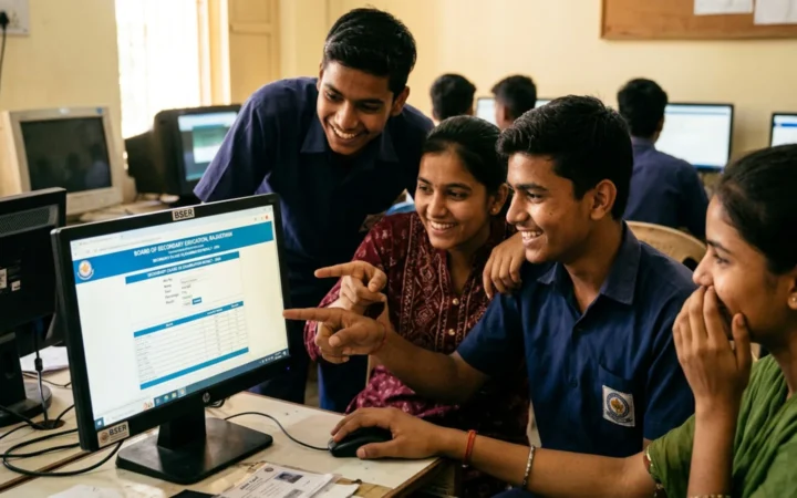 राजस्थान बोर्ड 10वीं का रिजल्ट जारी, शिक्षा मंत्री मदन दिलावर ने की घोषणा, 94.23 प्रतिशत रहा परिणाम