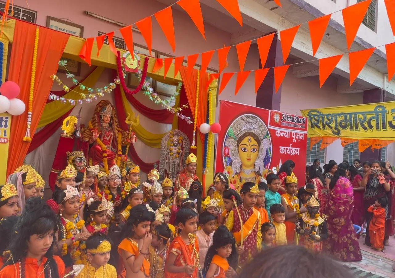 शौर्य और भक्ति का अनूठा संगम शिशुभारती गुरुकुलम् में कल होगा भव्य ‘शस्त्र गरबा’ का आयोजन..