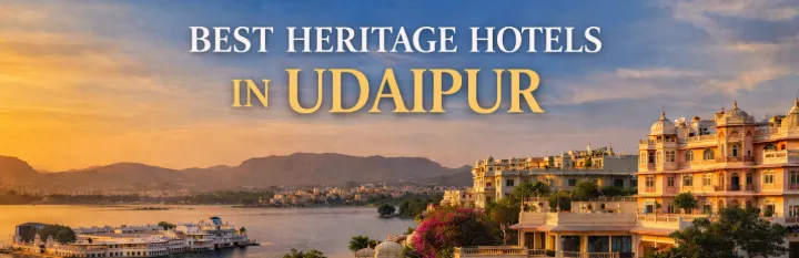 Best Heritage Hotels in Udaipur