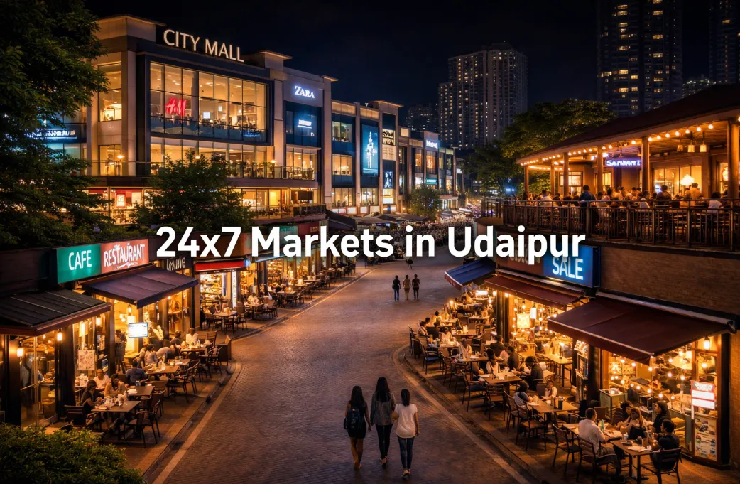 प्रदेश के उदयपुर सहित 123 शहरों में अब मॉल, दुकान और रेस्त्रां 24 घंटे बाज़ार खुलेंगे, रजिस्ट्रेशन के बाद लाइसेंस जरूर नहीं