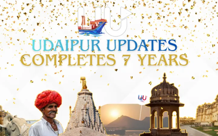 Udaipur Update Completes 7 Years~ From a Small Initiative to the City’s Most Trusted Digital Voice