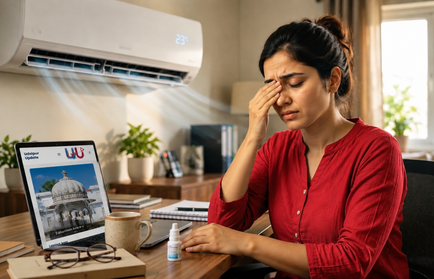 AC की ठंडी हवा बन सकती है आंखों की दुश्मन! ड्राई आई से बचने के लिए अपनाएं ये आसान टिप्स
