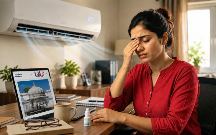 AC की ठंडी हवा बन सकती है आंखों की दुश्मन! ड्राई आई से बचने के लिए अपनाएं ये आसान टिप्स