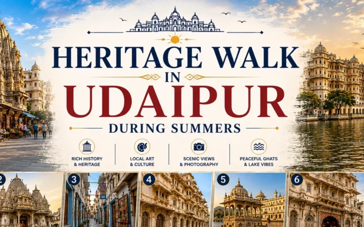 Summer Heritage Walk in Udaipur: Explore the City’s Most Iconic & Timeless Landmarks