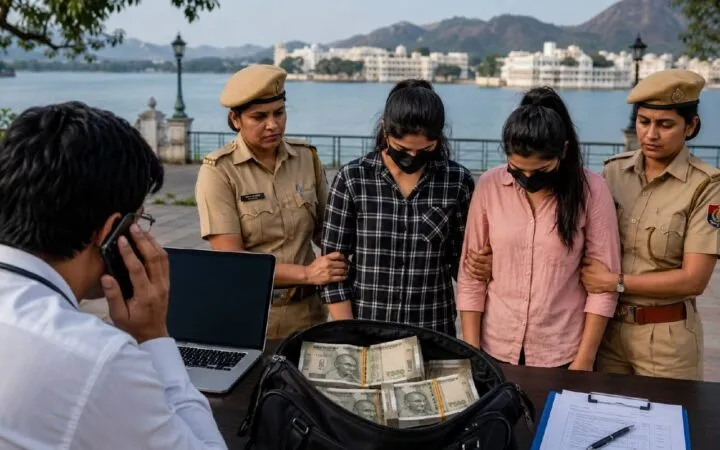 हनीट्रैप : डॉक्टर को ब्लैकमेल कर 25 लाख वसूले, 10 लाख और लेने पहुंचीं दो युवतियों को पकड़ा; दोस्ती के बाद बनाए संबंध, वीडियो वायरल करने और झूठे मुकदमे में फंसाने की धमकी देकर लाखों ले लिए