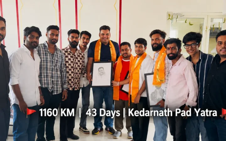 🚩 1160 KM | 43 Days | Kedarnath Pad Yatra 🚩