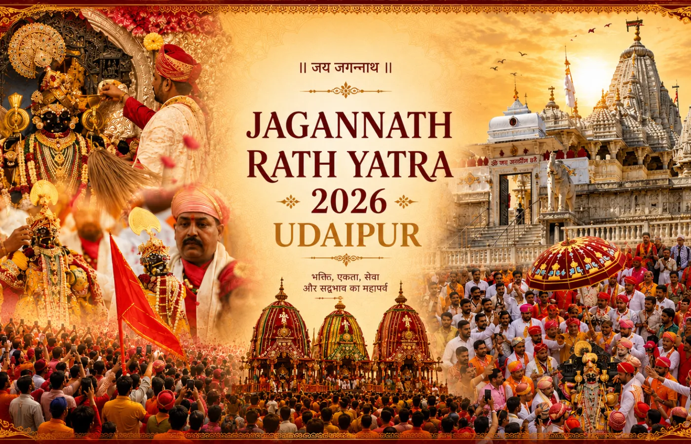 आषाढ़ी बीज 16 जुलाई को: 58 खंडों को जोड़कर आकर लेगा ठाकुर जी का रजत रथ, कारीगर रोज 6-6 घंटे सवार रहे; भगवान जगन्नाथ की भव्य रथ यात्रा की तैयारियाँ ने पकड़ा जोर