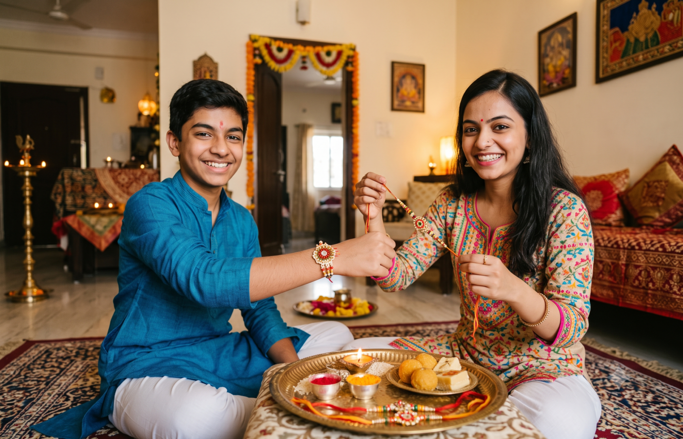 Raksha Bandhan 2026: उदयपुर में राखी की रौनक, जानिए शुभ मुहूर्त, पूजा की थाली में क्या रखें और भाई अपनी बहन को क्या दें Gift