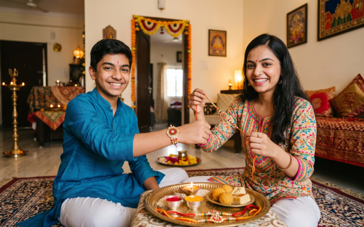 Raksha Bandhan 2026: उदयपुर में राखी की रौनक, जानिए शुभ मुहूर्त, पूजा की थाली में क्या रखें और भाई अपनी बहन को क्या दें Gift
